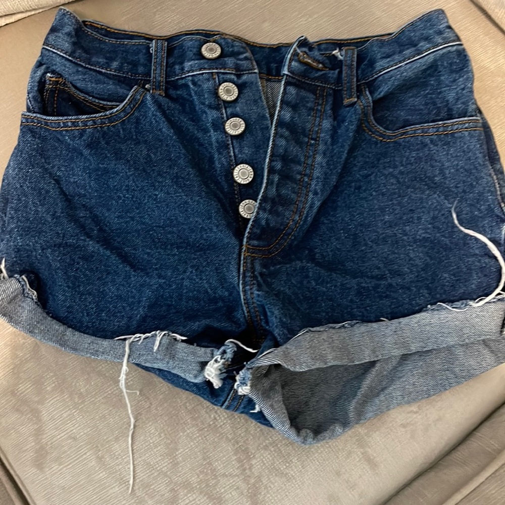 California John Galt Jean Shorts